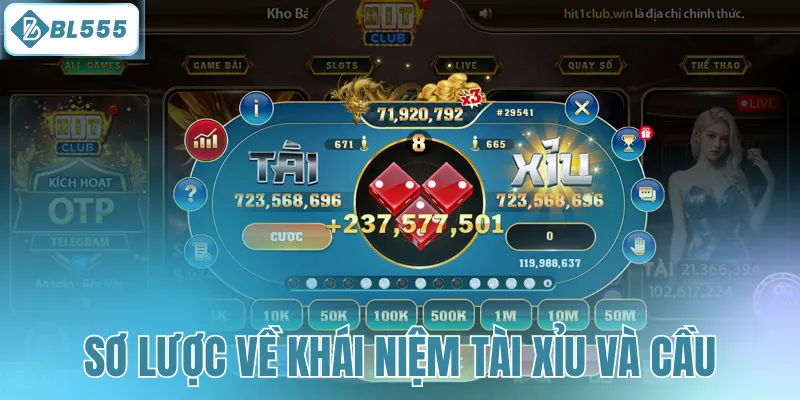 Sơ lược về khái niệm tài xỉu và cầu